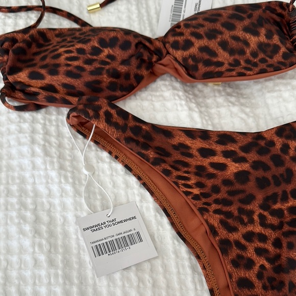 NWT Monday Swimwear Leopard Bikini - Picture 7 of 7